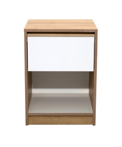 MESA DE LUZ 828/5 ROBLE MIEL COMBINADO CON BLANCO GACELA